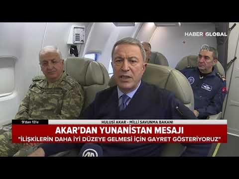 Milli Savunma Bakanı Hulusi Akar'dan Yunanistan'a Mesaj!