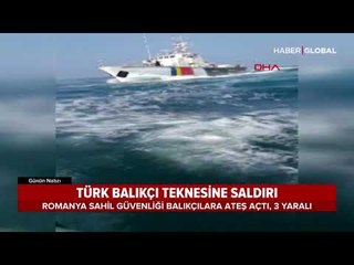 Karadeniz'de Türk Balıkçı Teknesine Saldırı