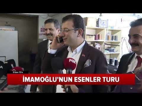 CHP İstanbul Adayı Ekrem İmamoğlu Esenler Turu Yaptı ve AK Parti Mitingine Uğradı