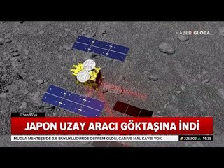 Japon Uzay Aracı Hayabusa-2 Ryugu Göktaşı'na İnmeyi Başardı!