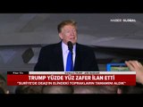 Trump DEAŞ'a Karşı Zafer İlan Etti Müttefikleriyle Çelişti