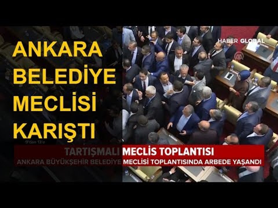 Ankara Belediye Meclisi Karışınca Mansur Yavaş Ara Verdi