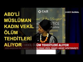 ABD’li Müslüman Kadın Vekil Ölüm Tehditleri Alıyor
