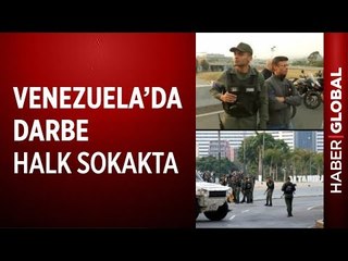 Venezuela'da Darbe Girişimi Devam Ediyor Halk Sokakta!