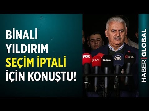 Binali Yıldırım İstanbul'da İptal Edilen Seçim Hakkında Konuştu!