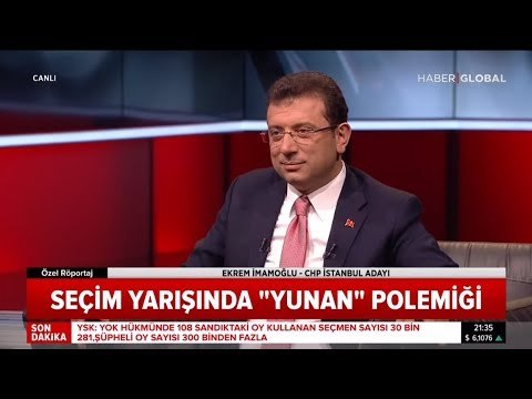 Ekrem İmamoğlu ve Mehmet Tevfik Göksu Arasında Geçen Yunan Polemiği