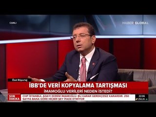 Ekrem İmamoğlu İBB'de Verileri Neden İstediğini Açıkladı