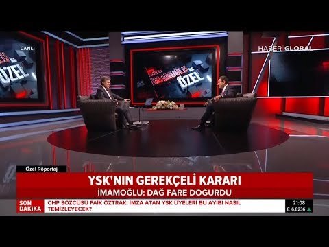 İstanbul'da seçim sonuçlarının neden iptal edildiğini bir de Ekrem İmamoğlu'dan dinleyelim...