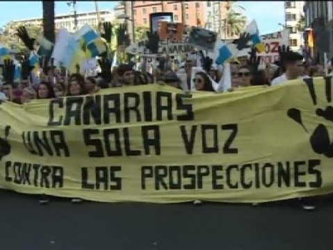Organizaciones ecologistas mantienen su batalla contra las prospecciones en Canarias