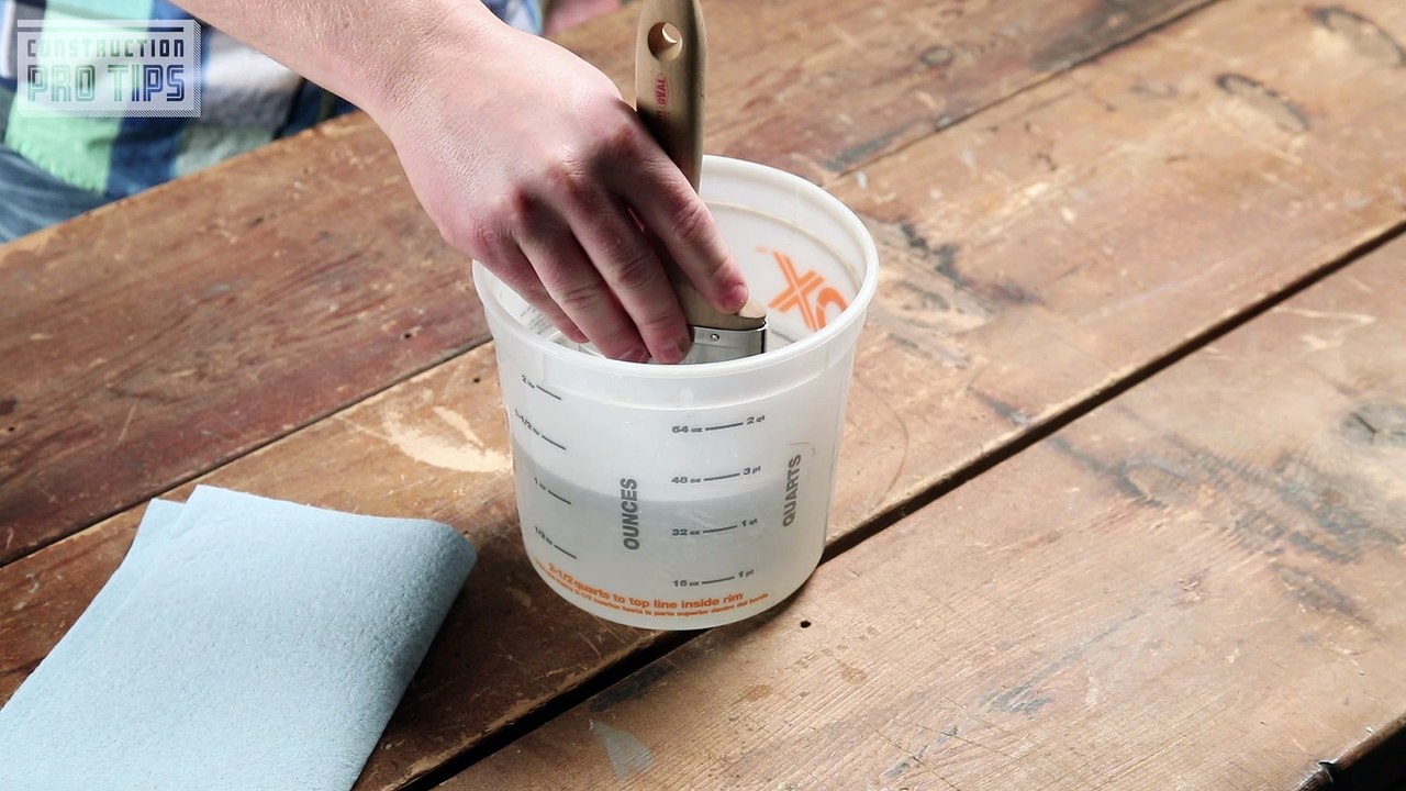 Pro Tip: Why You Should Pre-Clean Paint Brushes