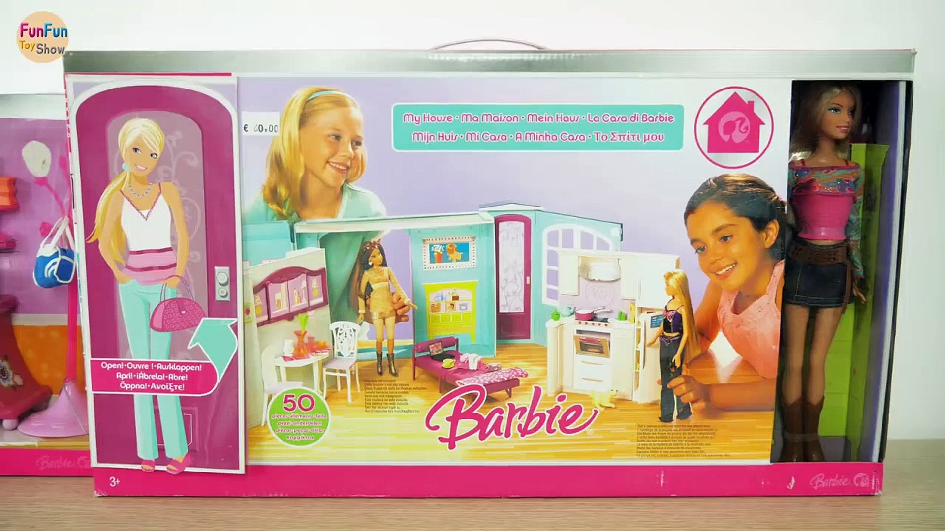 New Barbie Doll My House Unboxing Review Rumah Boneka Barbie Casa De Boneca Barbie Karla D Video Dailymotion