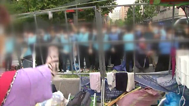 서울시, 대한애국당 광화문 천막 철거 완료 / YTN