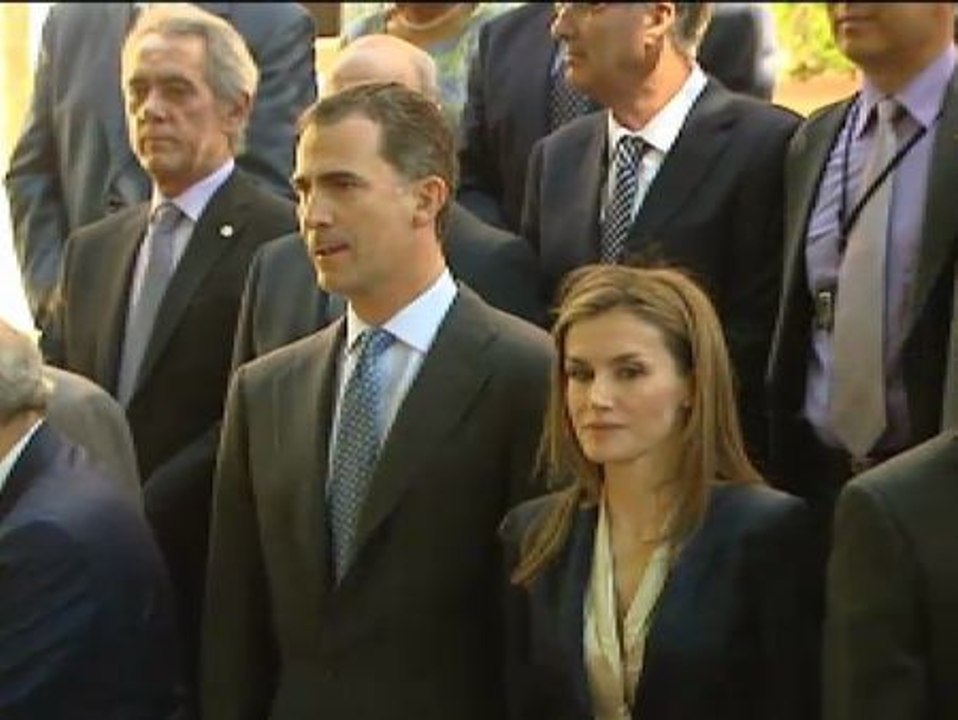 Los reyes se reúnen con las víctimas del terrorismo