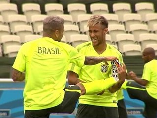Brasil se prepara para el compromiso frente a México