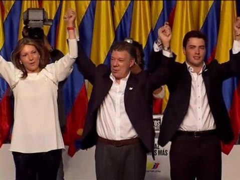 Juan Manuel Santos vence en la segunda vuelta de las presidenciales en Colombia