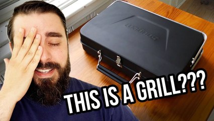 EJ Reviews: WEIRD Cheap Grill