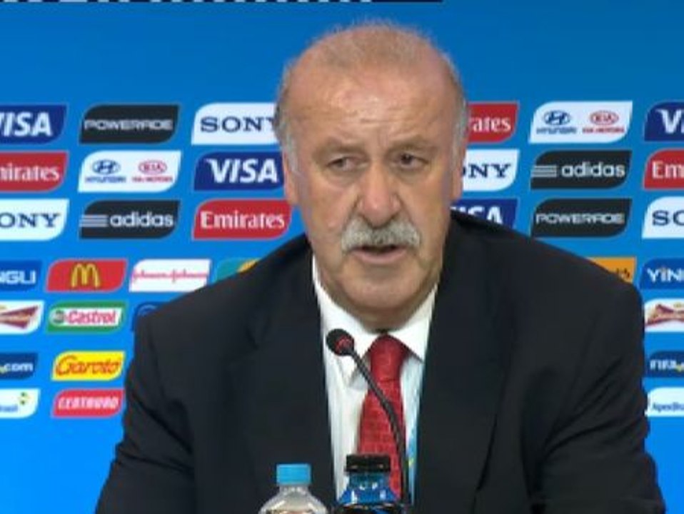 Del Bosque: "No es el momento de buscar culpables ni de buscar nadie que pague y menos a Iker Casillas"