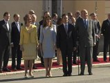 Los Reyes reciben al presidente de México con honores de Estado