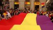 Decenas de miles de españoles exigen en las calles un referéndum sobre la monarquía