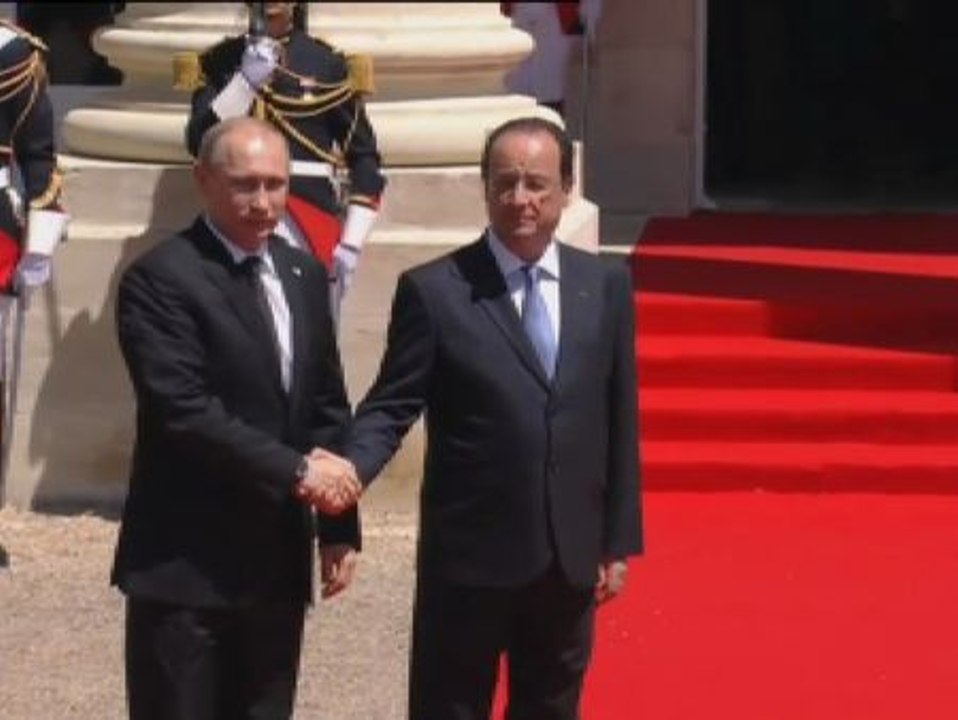 Primer cara a cara entre Putin y Poroshenko en el aniversario del desembarco de Normandía