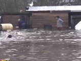 Las lluvias torrenciales dejan miles de damnificados en el sur de Chile