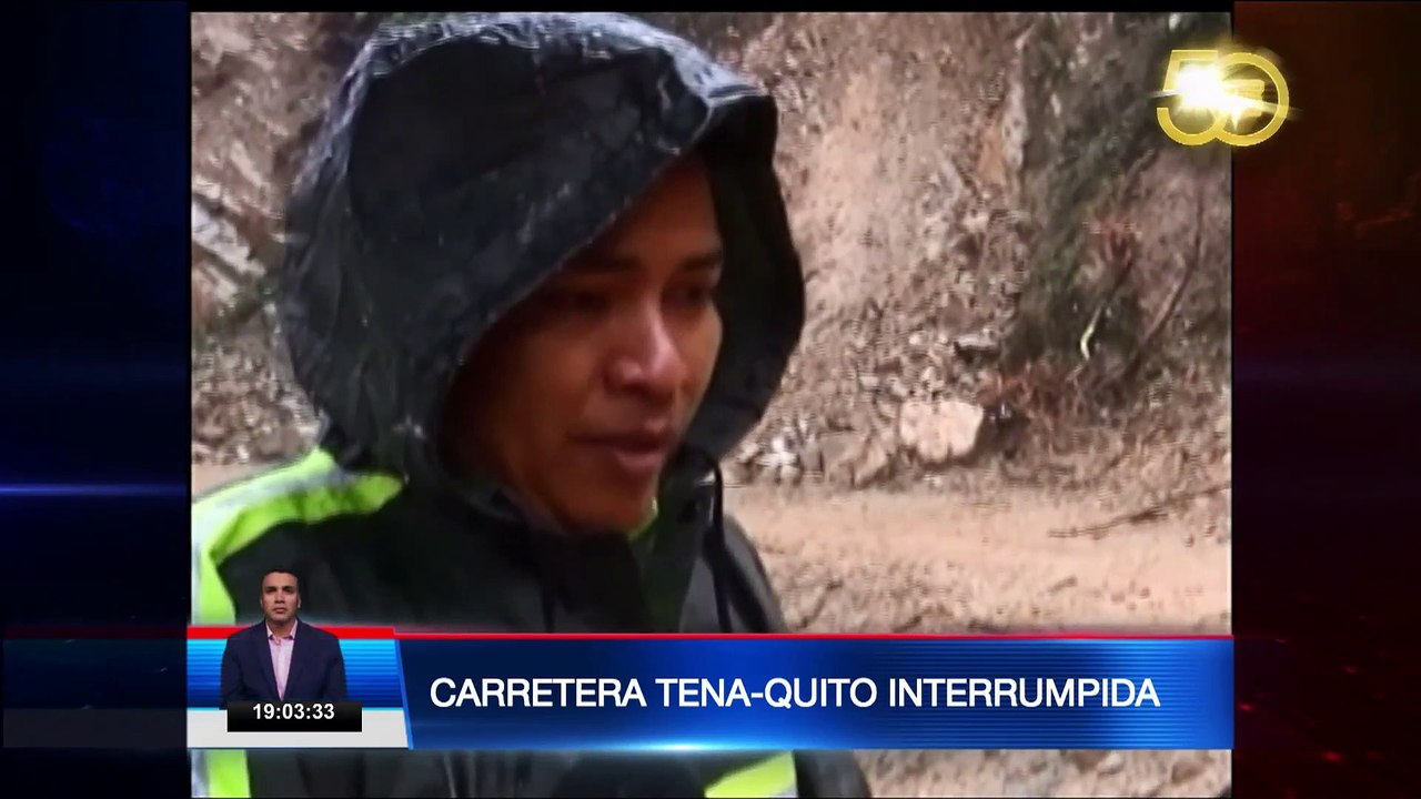 Puente colapsó en Napo
