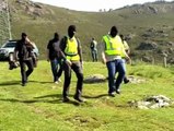 La Guardia Civil detiene a 4 personas por plantar un bosque en homenaje a miembros de ETA