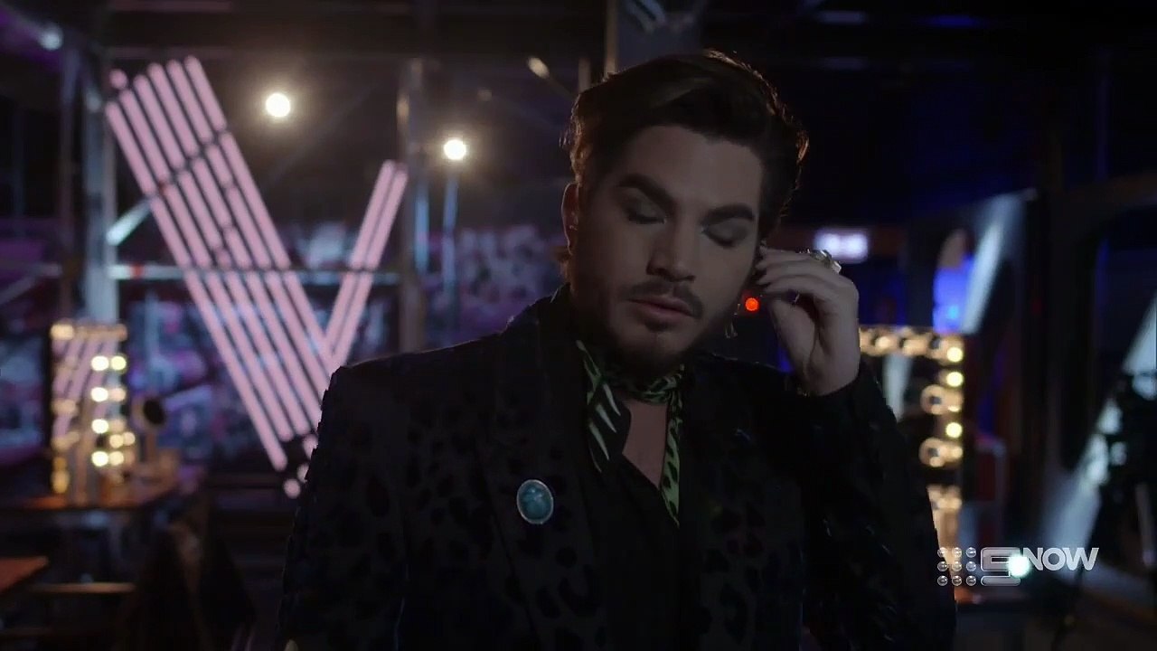 Adam Lambert - The Voice Australia - Before & "New Eyes"Performance & On Stage Interview - June 24 2019
