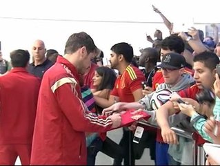 La selección española llega a Washington DC