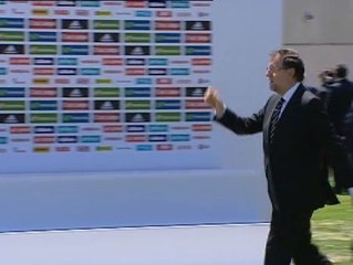 Rajoy despide a la selección española