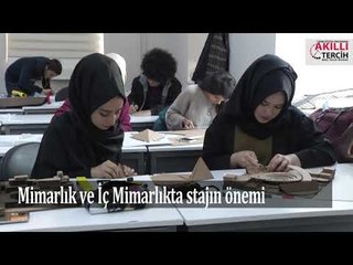 Mimarlık ve İç Mimarlıkta stajın önemi