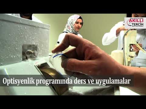 Optisyenlik programının ders ve uygulamaları