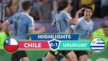 Chile vs Uruguay 0-1 - Full Extended Highlights & Goals - Copa America 06_24_2019