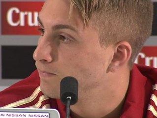 Deulofeu: "No pienso en Brasil, sino es disfrutar de esta semana"