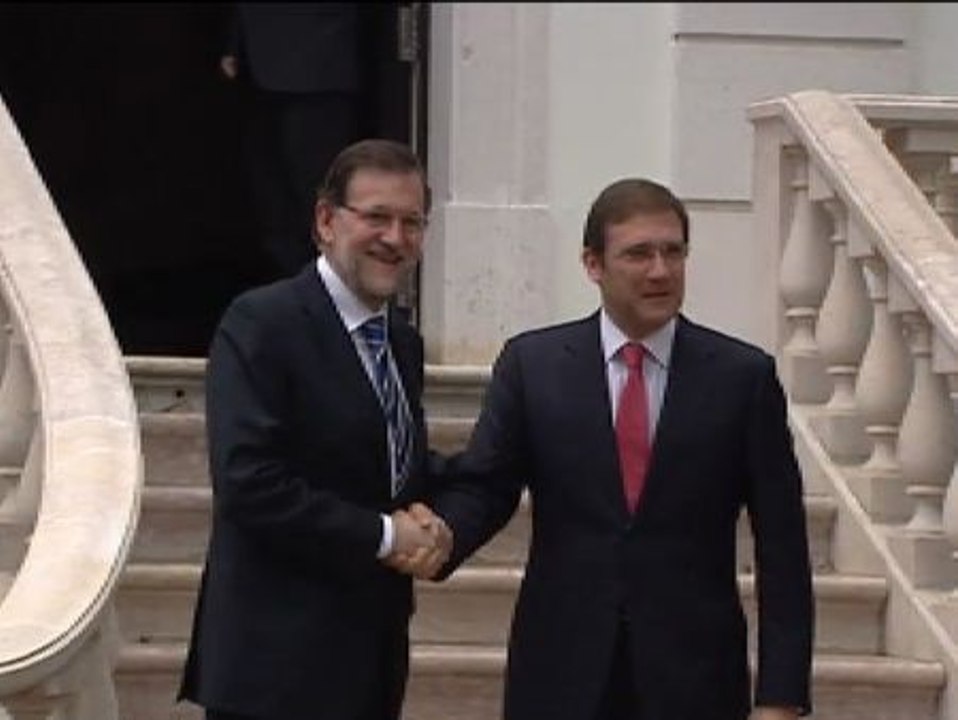 Rajoy se reúne en Lisboa con el primer ministro portugués Pedro Passos Coelho