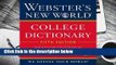 [GIFT IDEAS] Webster's New World College Dictionary, Fifth Edition