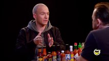 Ricky Gervais Pits His Mild British Palate Against Spicy Wings | Hot Ones