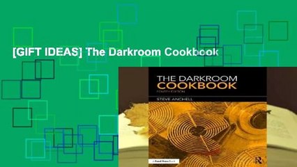 [GIFT IDEAS] The Darkroom Cookbook