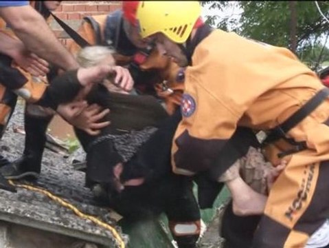 Cientos de evacuados por las inundaciones en Croacia