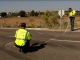 La Guardia Civil investiga las circunstancias del accidente en Badajoz