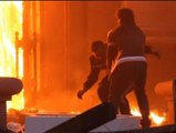 Mueren 36 personas en el incendio provocado de un edificio en el sur de Ucrania