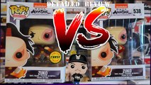 Zuko Funko Pop Chase VS Comon Avatar The Last Air Bender