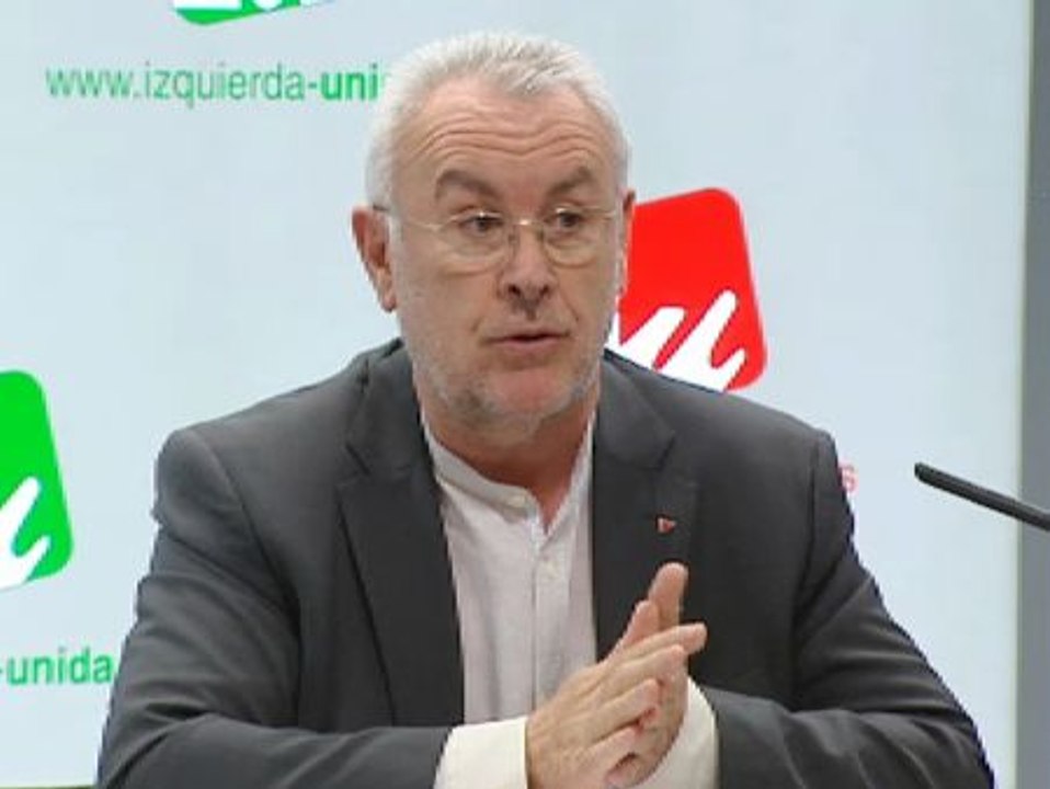 Cayo Lara sobre el juicio a Elpidio José Silva: "Esto es el mundo al revés"