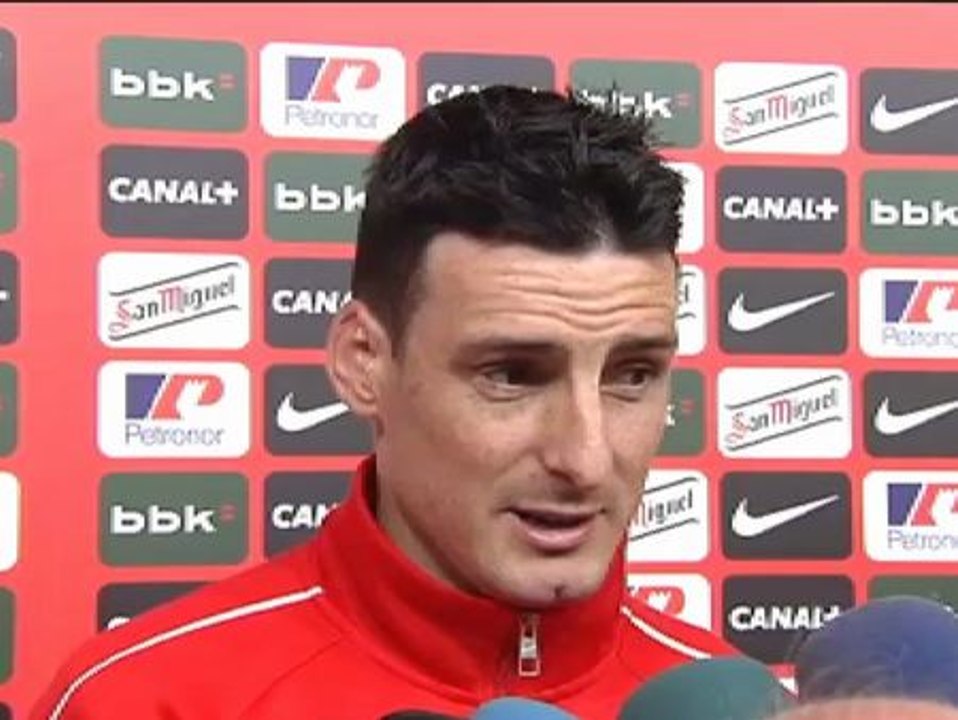 Aduriz: "Para estar en Champions hay que ganar muchos partidos"