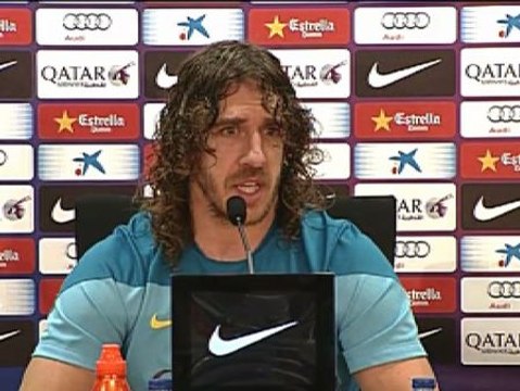 Puyol: Somos un equipo y la culpa es de todos