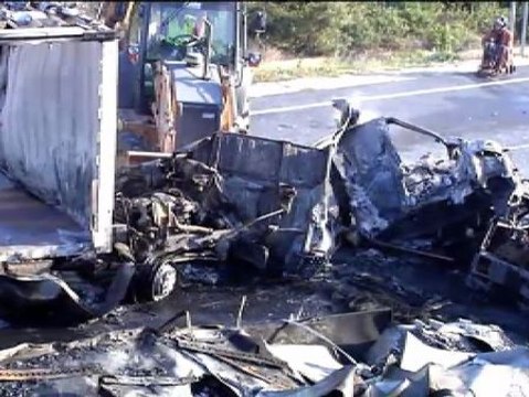 Accidente mortal en Huelva con tres camiones involucrados