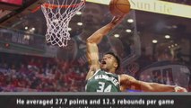 Giannis Antetokounmpo named NBA MVP