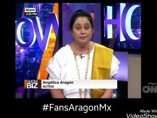 ANGÉLICA ARAGON "ENTREVISTA CNN"