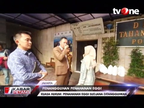 Penahanan Eggi Sudjana Ditangguhkan