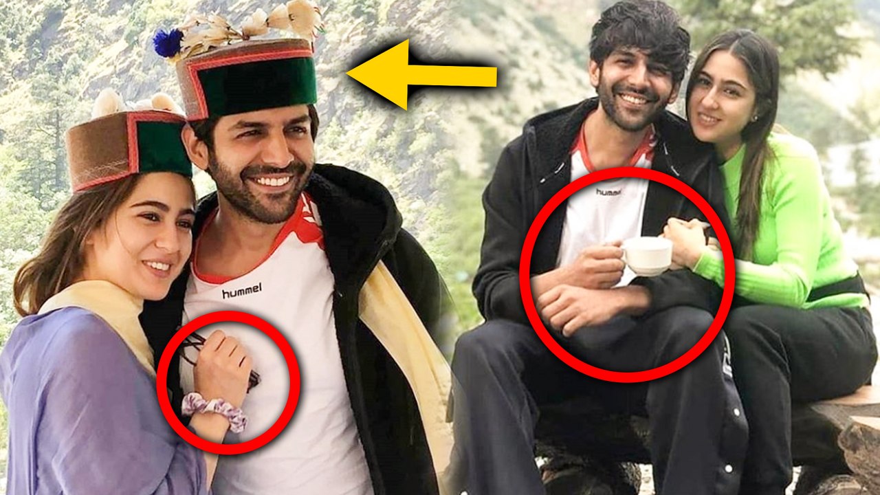 Sara Ali Khan & Kartik Aaryan LATEST COZY Photo In HIMACHALI CAPS | Love Aaj Kal 2